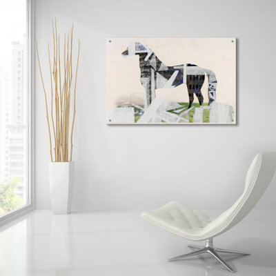  'Blinded Legacy' by Lori Arbel Acrylic Glass Wall Art, 36" x 24"