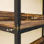 5 Tiers Changeable Corner Bookcase, Plant Shelf With Grow Light
