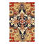 Kerri Oriental Area Rug in Rust