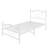 Twin Metal Platform Bed Frame with Heart-Shaped Headboard & Footboard – 600 LBS Heavy Duty Steel Bed Frame with 11.5" Underbed Storage, Noise-Free Slats, No Box Spring Needed, Easy Assembly-154835754-154835752