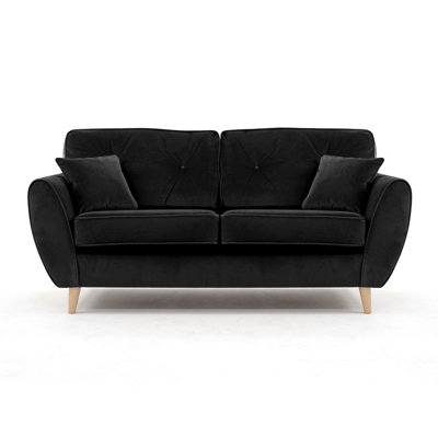 Rafe 3 Seater Velvet Sofa