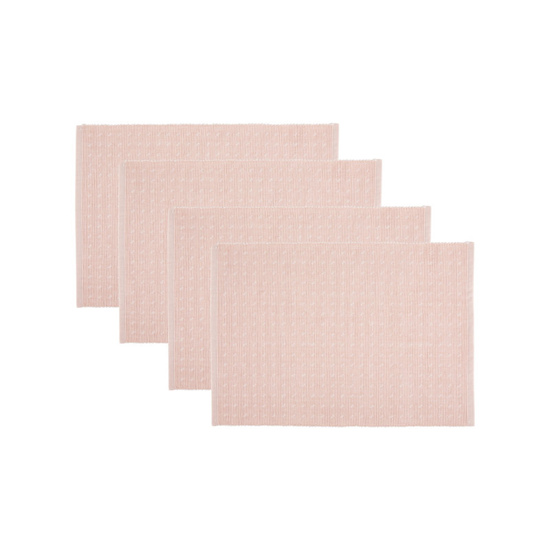  Napperon Chintz Rose Dobby