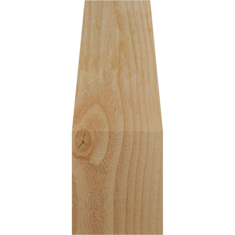 Attelle de genou Westlake, Sapin de Douglas, H 18 po x l 6 po x P 10 po, Brute