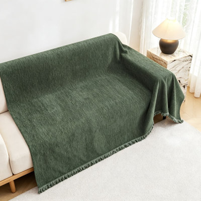 Chenille Couch Cover for Dogs Washable Sofa Cover Non Slip Furniture Protector for Pets
