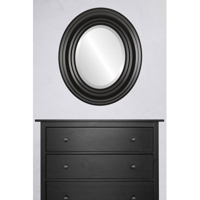 Worksop Wood Flat Wall Mirror