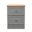 Arpelar 37cm W Manufactured Wood Bedside Table-1370451805