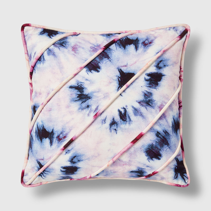 Cotton Reversible Throw Pillow