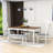 Antanea 6 - Person Four Leg Dining Set-233322973-233322974-233322975