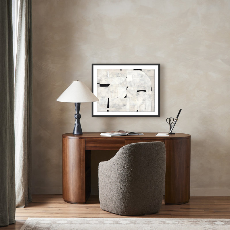 Another Dream Painting by Jess Engle, Black Maple Framed, 25" H x 32" W