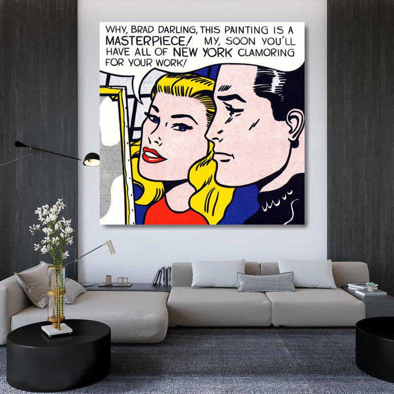 Masterpiece, 1962, 36" H x 36" W