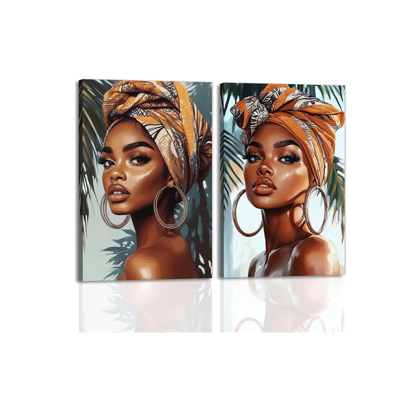 2 Piece Wrapped Canvas Print