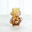 Bubbled Handmade Glass Table Vase-549157221