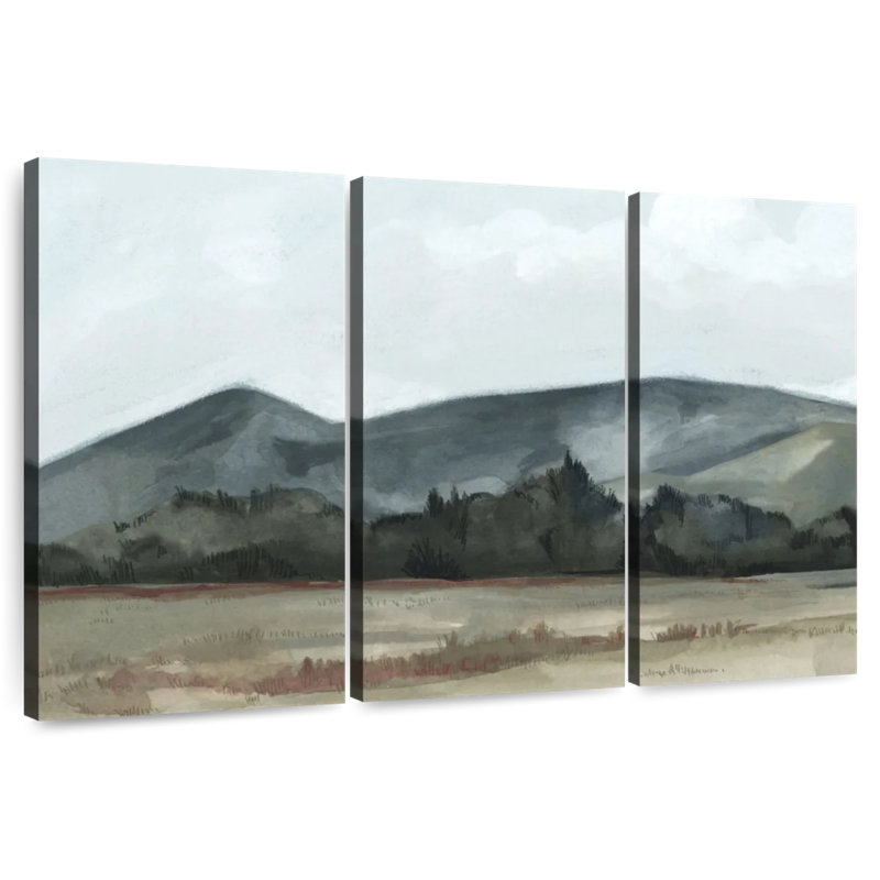 Alvord Farmhouse View I, 36" H x 57" W