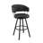 Ironim Swivel Upholstered Counter Stool with Metal Frame-146708800-146688807-265467845