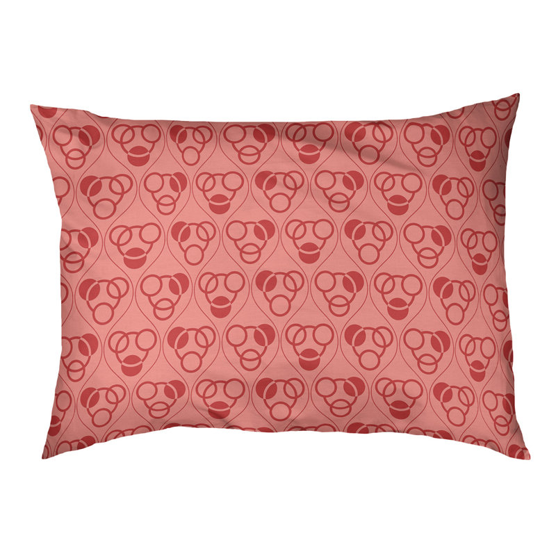 Coussin pour chien Chen, Petit (l 28 po x P 6 po x H 18 po), Rouge