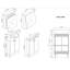 Ensemble de meuble-lavabo simple 17,75 po Jorrie-27044613
