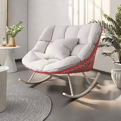 Chaise berçante décontractée simple et moderne