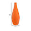 Vase de table en céramique 15,75 po Kaci Orange-867928681