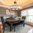 6-Light 25.6" Dual-Mount Geometric K9 Crystal Chandelier