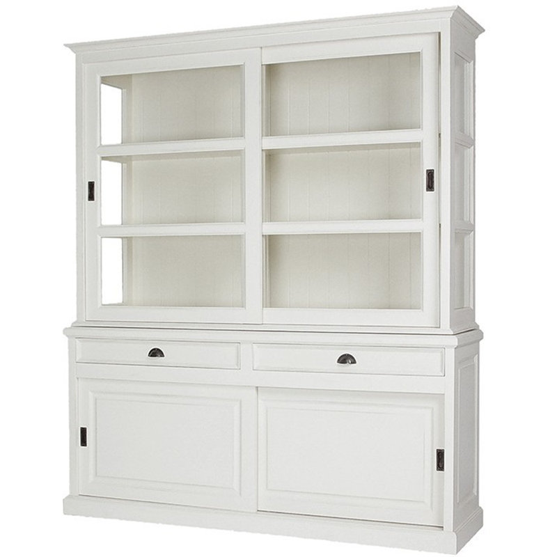 Jacksonport Display Cabinet, White