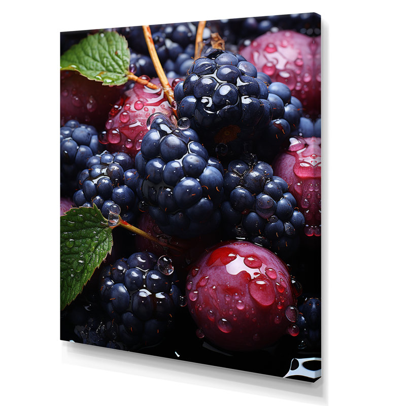 Ballet fruits sérénade - fruits, art mural, H 44 po x l 34 po x P 1,5 po