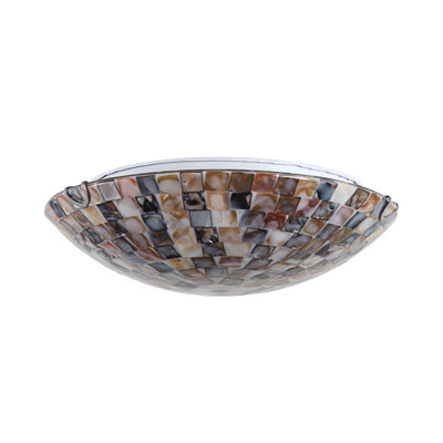 Elgielyn Glass Flush Mount
