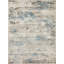 Tapis décoratif bleu abstrait / crème-119951516