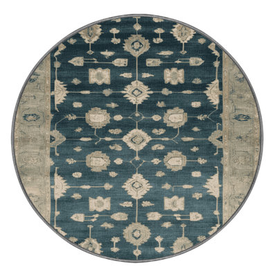 Machine Washable Overdyed Brown Area Rug