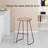 Alberts Solid Wood Counter Bar Stool-887438281-881121064