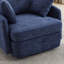 Fauteuil pivotant rembourré avec repose-pieds l 40,53 po-851292296