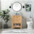 Bonsai 24 " W Freestanding Standard Free Standing 1 Single Vanity Bathroom Vanity With Marble Top-1849568764