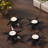 Festive Finds Tealight Holder Star Set of 4 1.5x5x5-1207346168