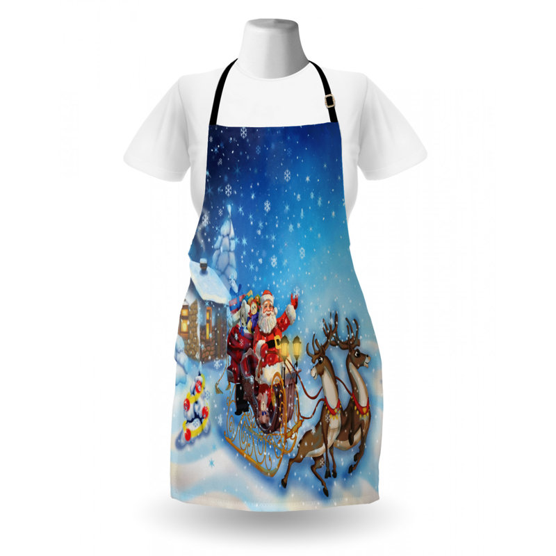 Christmas Bib Apron