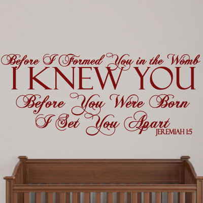 Text & Numbers Non-Wall Damaging Wall Decal