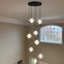 Luminaire suspendu pour escalier en grappe Earlyn Glode Cluster (ampoules incluses)-1934332871-1920088448