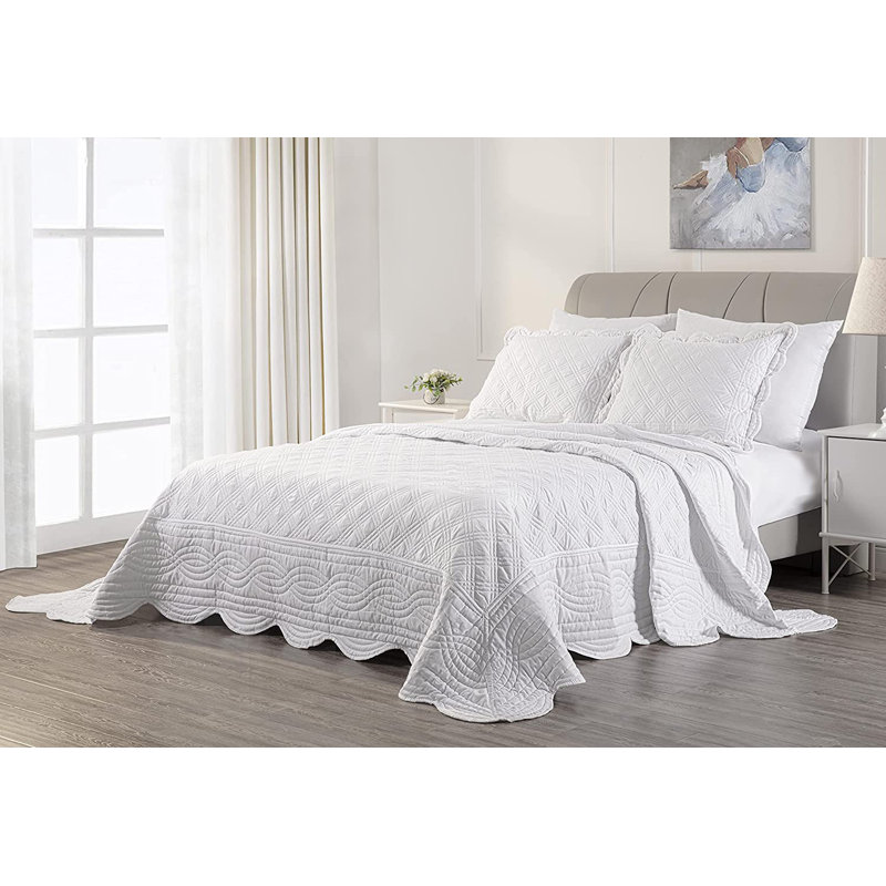 Polyester Quilt, King Quilt + 2 King Shams