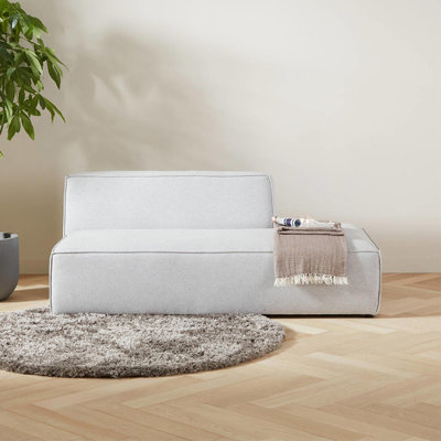Chaise longue rembourrée Modern