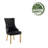 Dillmon Tufted Velvet Dining Chair with Gold Chrome Legs-1991370842