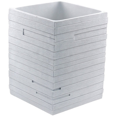 Justice Plastic Open Waste Basket - 1.59 Gallons