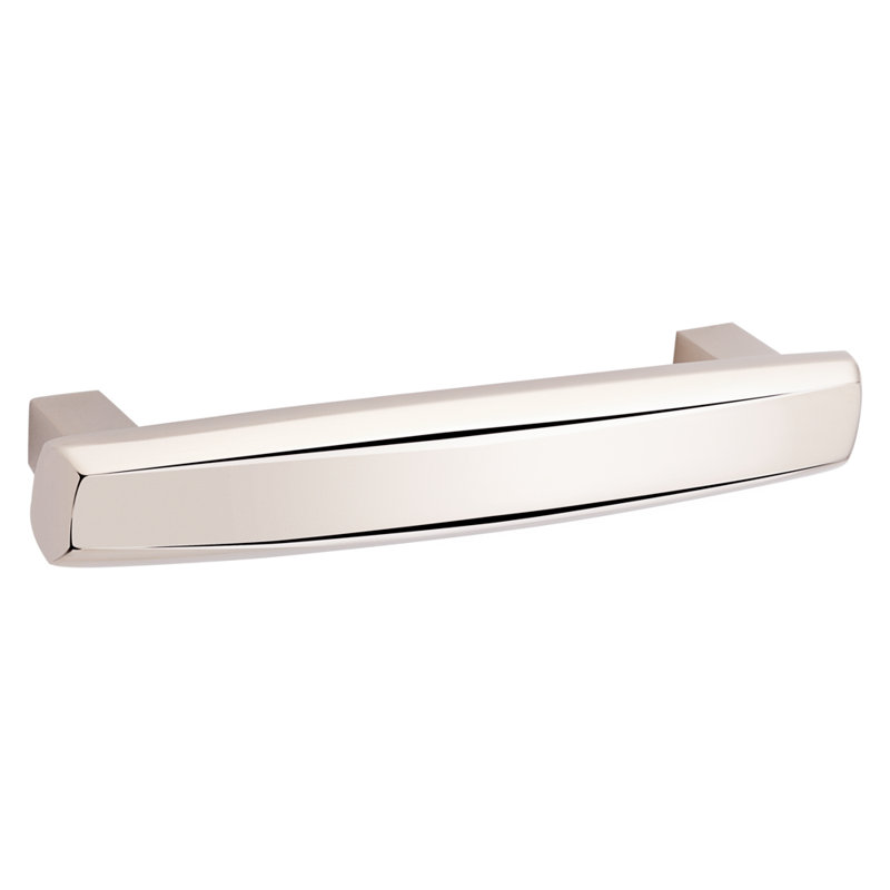 4357 Severin Fayerman A Pull, 4" CTC, Polished Nickel