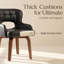 Fauteuil d'appoint pivotant en similicuir-130143430
