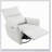 270° Power Swivel Rocker Recliner Chair, Electric Glider Reclining Sofa with USB Ports-1327723192