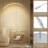 Jamicia 37'' LED Arched Floor Lamp
