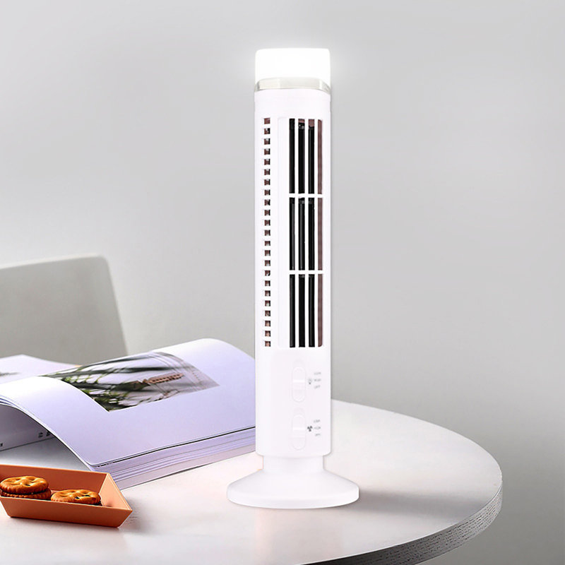 Mini climatiseur vertical sans ventilateur, White