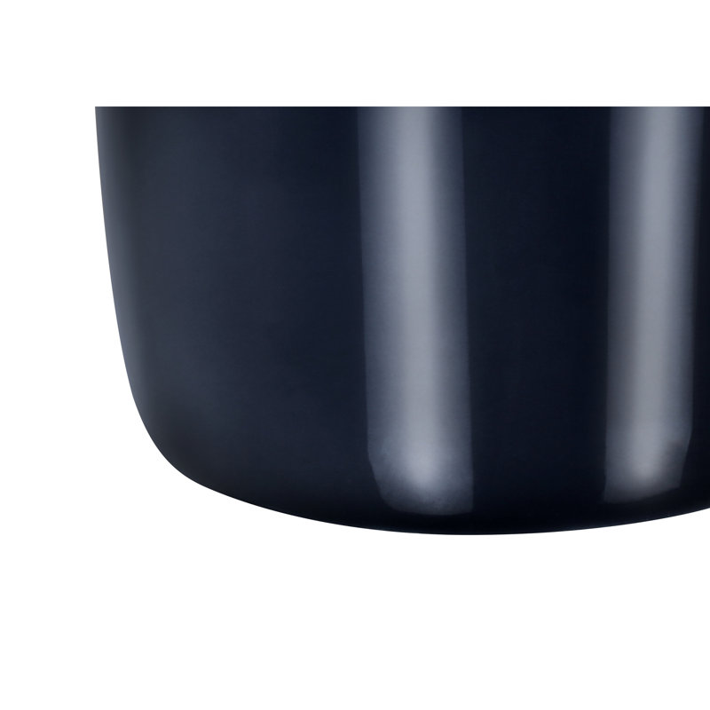 Lighting, h 25 po, lampe de table, céramique, abat-jour ivoire / crème, contemporain, moderne, Bleu