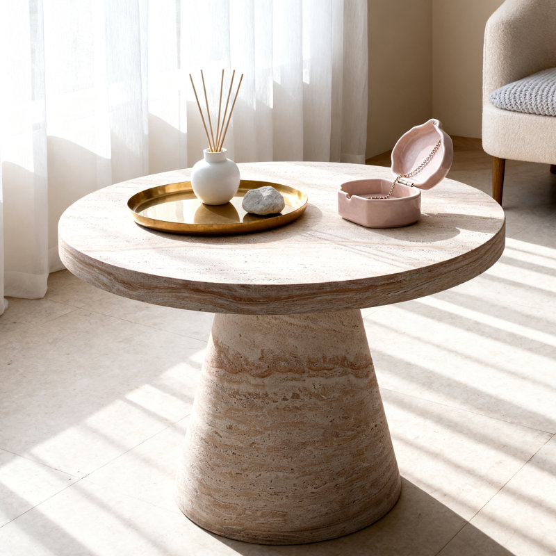 Round MGO Side Table