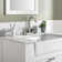Bathroom faucet with 360 degree turn spout