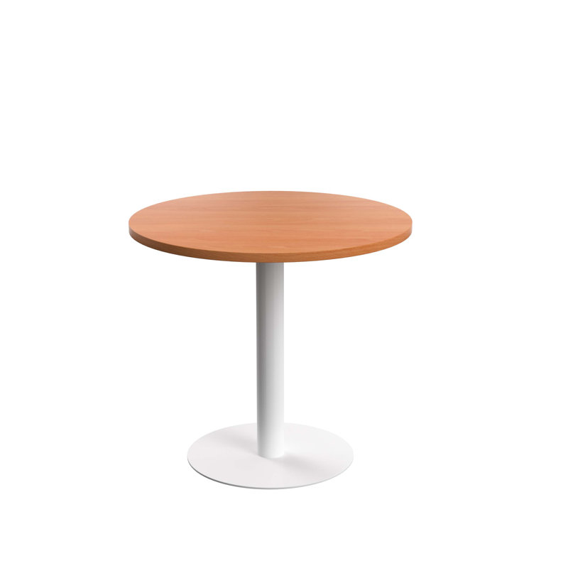 80cm Circle Conference Table, Beech