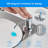 Built In Soap Dispenser For Kitchen Sink, Chrome Stainless Steel Countertop Pump Head (Plastic Inside), Dish Soap Hand Lotion Dispenser With Refillable 17OZ Bottle