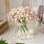 2 bouquets de 42 têtes de fleurs artificielles pour respirer chaque bébé-30873974